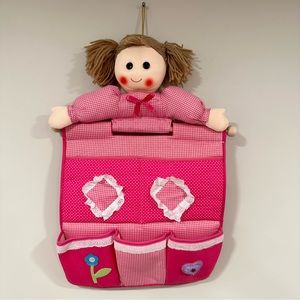 Hanging 5 Pockets Closet Door Home Wall Organizer Storage Pouch